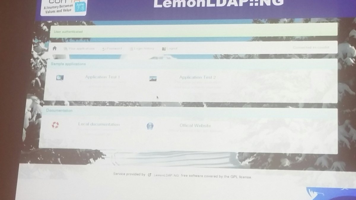 RzrFreeFr's tweet image. #ow2con #lemonLdapNg stack for #Sso front end to show plugged apps  supporting #openidconnect and #ACL rule engine