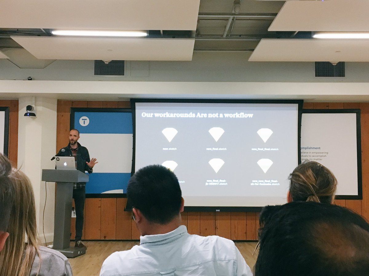 jenmatos's tweet photo. Interesting talk tonight about some of the latest design tools from @goabstract @figmadesign #designersandgeeks #dplusg https://t.co/cL8cJGEhdL