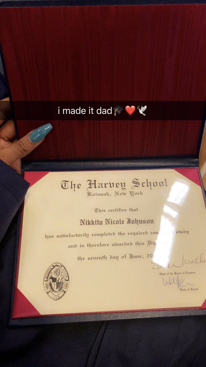 Daddy, I graduated today🕊🎓❤️#classof2018 #HowardUniversity #babybison