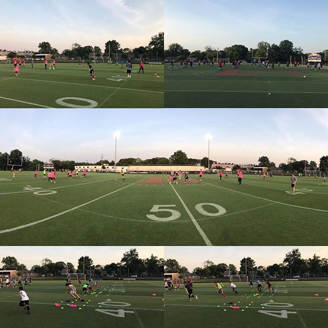 LafayetteSoccer's tweet photo. We hit 50! Great turnout tonight for our last practice of the week. The boys had fun with a little tic-tac-toe and our own World Cup tournament. Brazil took out Argentina in the finals! #offseasongrind #2018prep #fiftyandcounting
.
.
.
Shoutout to former… https://t.co/zca65HRlgX https://t.co/V3LLxExfS7