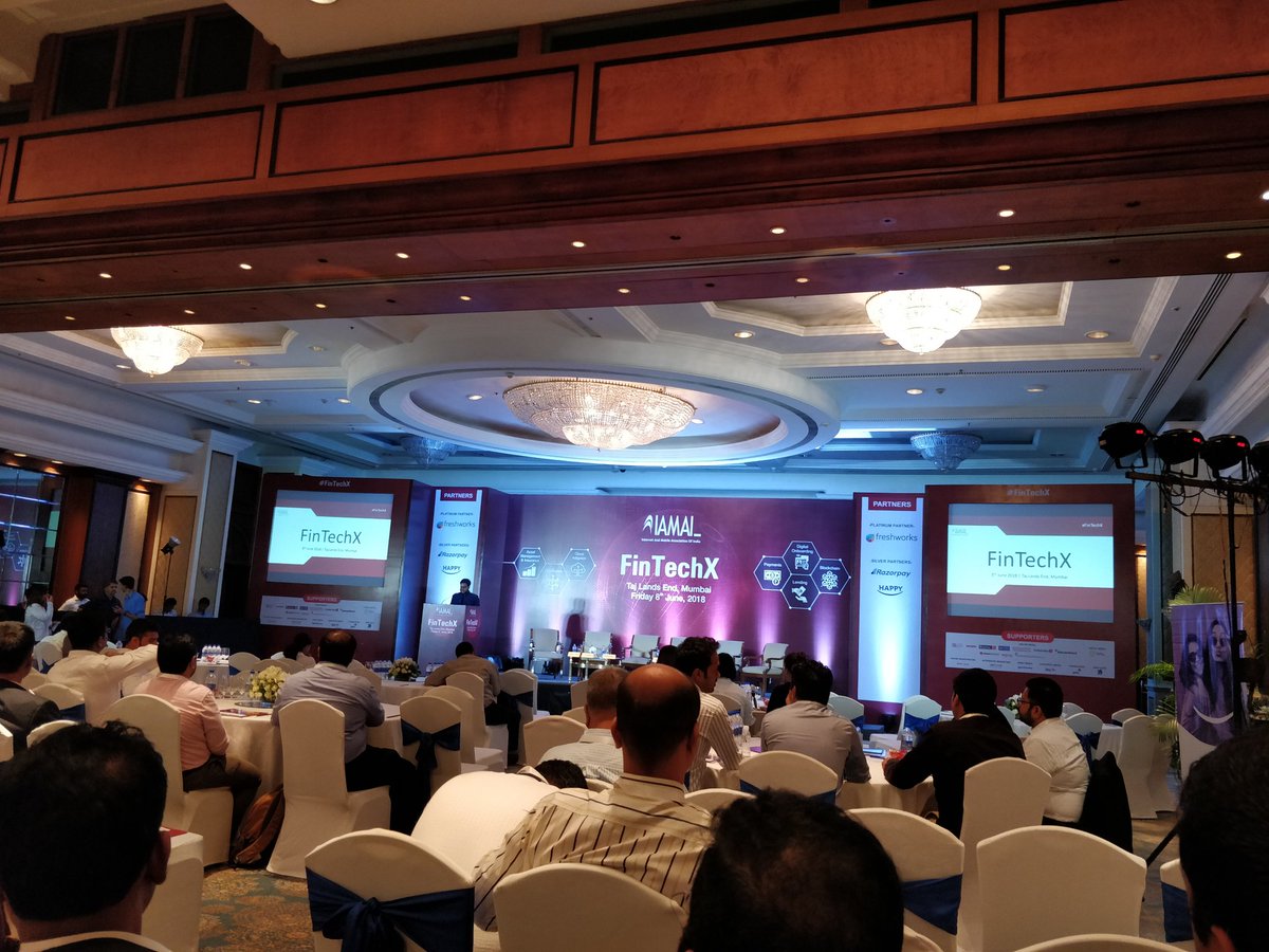 hiteshagrawal's tweet image. #fintechX good vibes and exhirlarting atmosphere here...