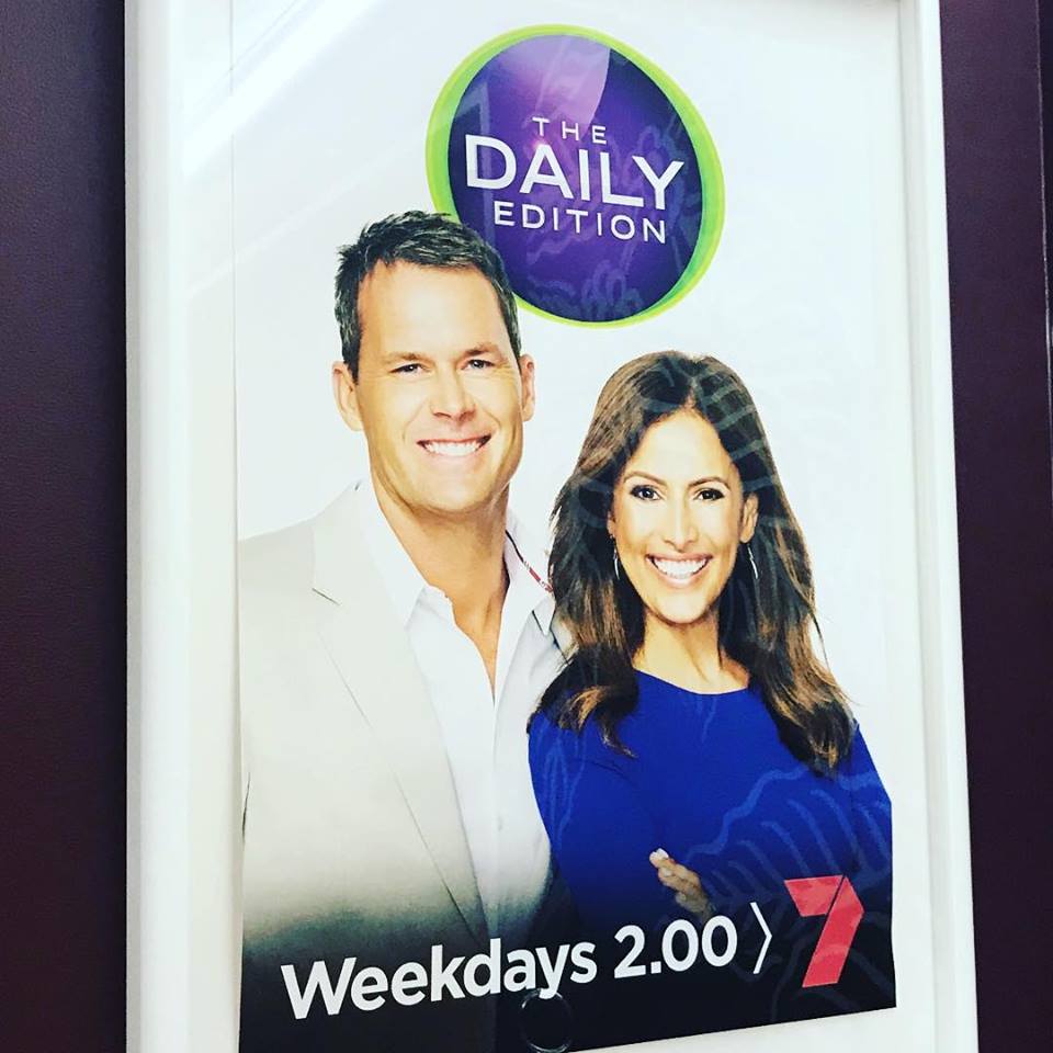 Guess where @BlytheRowe is!? Getting ready for @DailyEditionOn7 😘♥️ It’s going to be fun! #Comparisonconundrum #shiftfocus #gratitude #whatdouwant #actioniskey #bestversionofyou #personalgrowth
