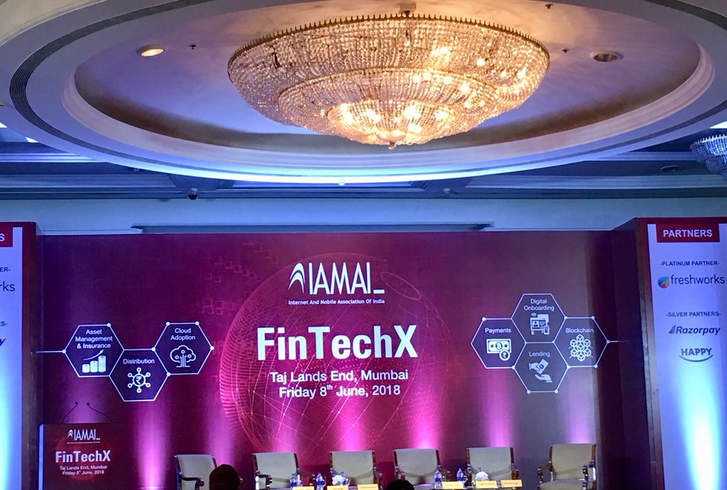 HaryParks's tweet image. Representing #MoneyOnMobile at the #FinTechX 2018 #IAMAIForum Taj Lands end, #India
