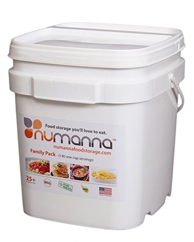 NuManna 144 Meals Emergency Survival Food Bucket thesurvivalblog.site/product/numann…