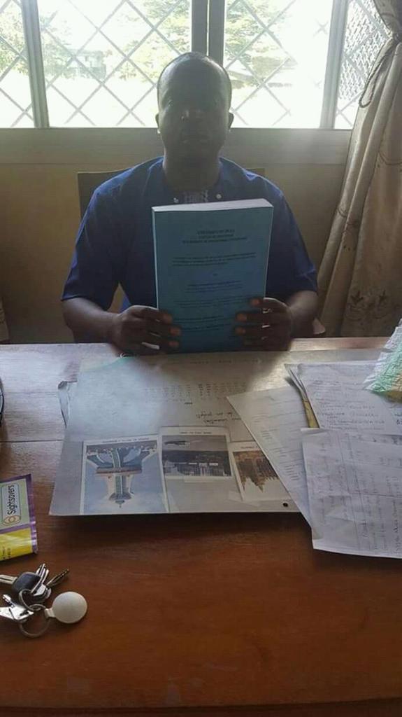 erwin_ayota's tweet photo. Happy to see this. History made @UBuea in #Cameroon . #FirstPhD by #visuallyimpaired #student. https://t.co/dFDR45LsWK