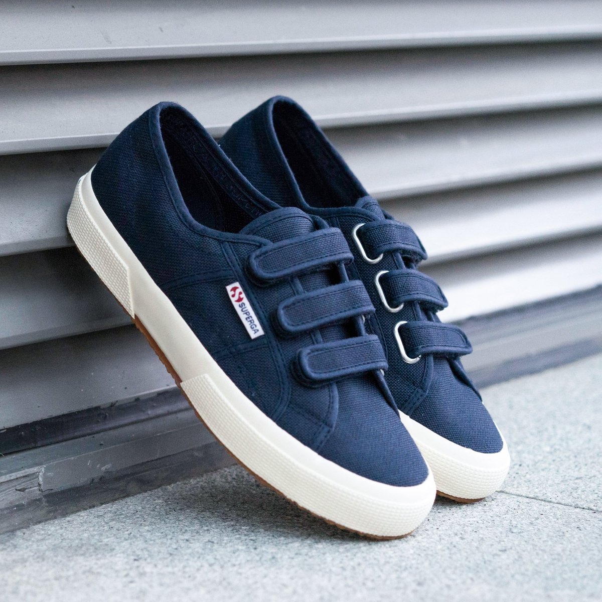 superga strap shoes