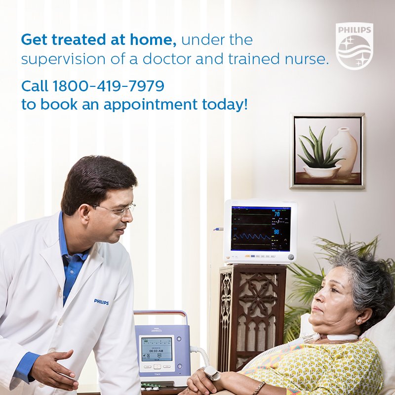 Philips India Healthcare@home tweet media