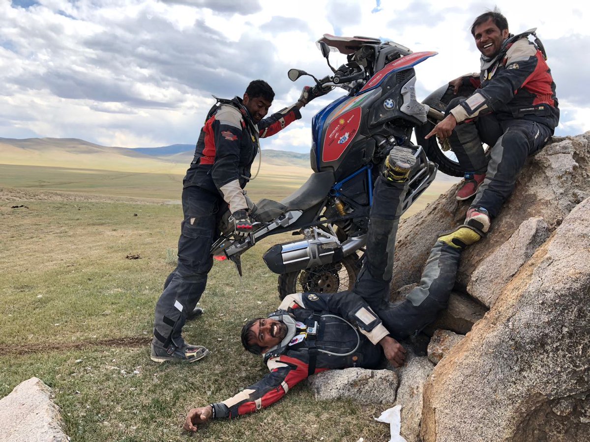 odmag's tweet photo. #TeamIndia needs your votes! Head to https://t.co/mDE8w0DCy2 … and cast your votes on this pic to make #TeamIndia win more points at #GSTrophy2018. #BMW #ODMAGinMongolia #MakeLifeARide
.
Curious about the happenings of #Day8 at the #BMWGSTrophy2018? Read https://t.co/zXlwdGCZiF https://t.co/87drOO3VmT