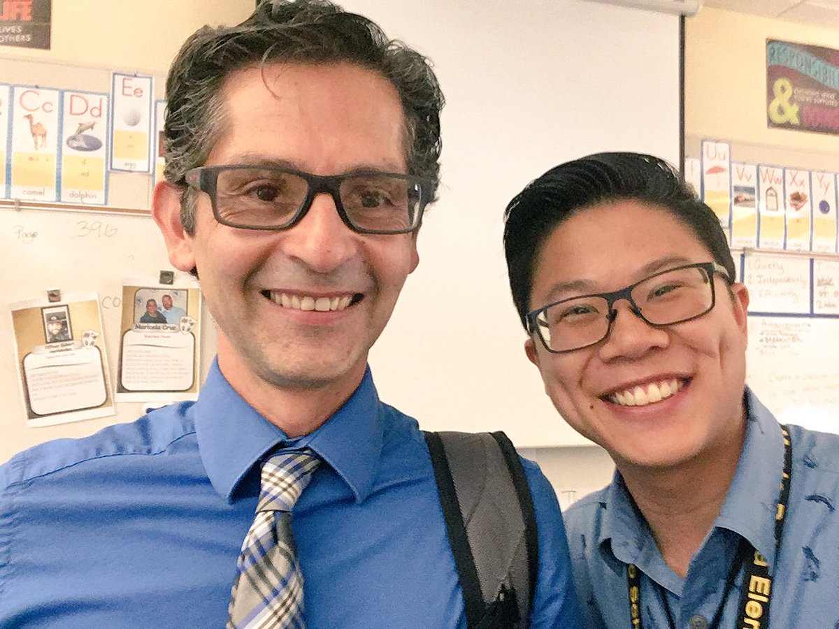 KennethLCho's tweet photo. #ISotW is @NewImpulse , the fabulous George Lopez! He’s been stellar as a teacher and as one of our amazing tech TOSAs here at #Alisalstrong Thank you for all you do for us here at #3RScholars and in our district, George! https://t.co/C2ogXP0jXw
