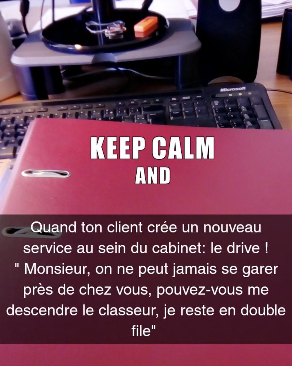 VieDeComptable1's tweet photo. CabDrive™ : plus besoin de rentrer dans le cabinet, passez au Drive ! 😂
#CabDrive #Comptable #ExpertComptable #CabinetComptable #CabinetExpertiseComptable https://t.co/MDSdRSfOGo