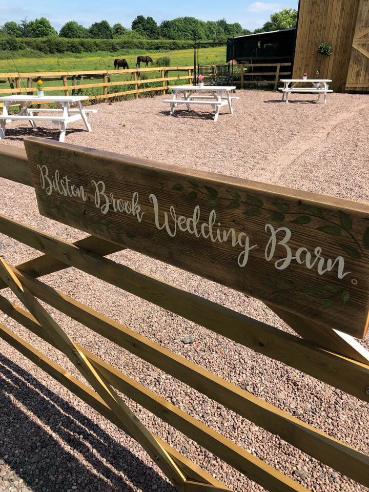 Ready to go now for Sunday’s #weddingfayre #lichfield #bookyourdate #wedding #rusticweddng