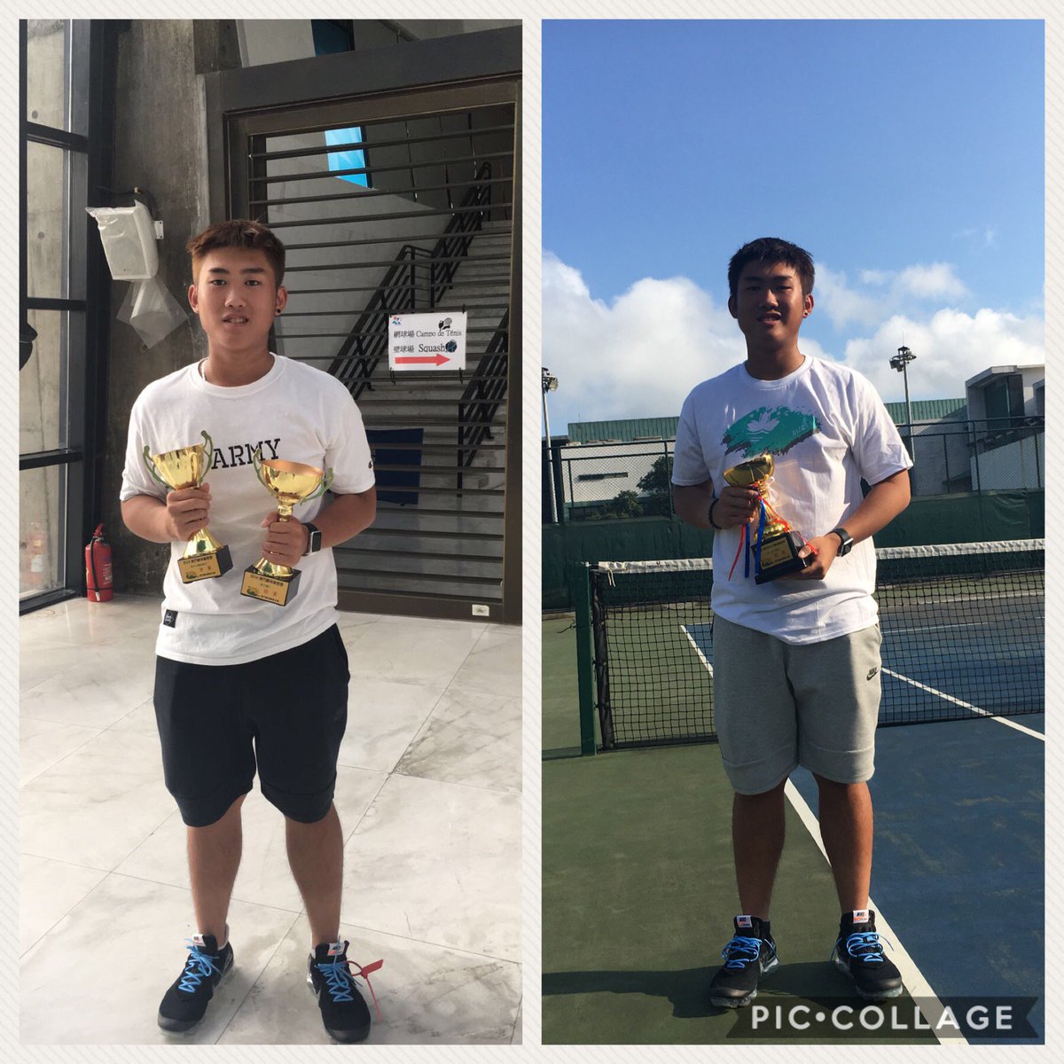 #TISMacao's Terence adding some hardware from the Macau Tennis Championship:
Junior Singles Champion 2018
Senior Singles Semifinalist 2018
Senior Doubles Champion 2018
Terence has committed to NCAA <a href="/goashlandeagles/">Ashland University Eagles</a> next year. Well done Terence!