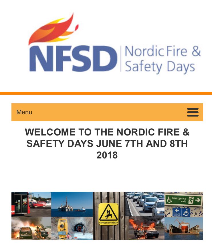 Nordic Fire and Safety Days i Trondheim denne uken, ser frem til en ny dag med spennende presentasjoner og diskusjoner. Leder @JohnUtstrand og nestleder <a href="/Ragniragniragni/">Dr. Ragni Fjellgaard Mikalsen</a> er på plass👍 conferencemanager.dk/NFSD2018/nordi…