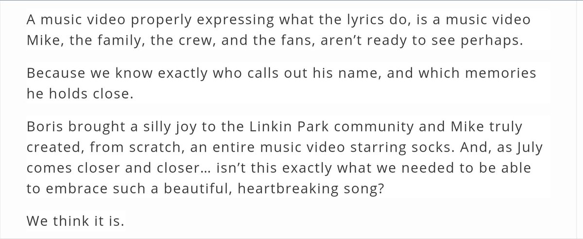 LPFanCorner's tweet photo. Thanks, Mike. And to every single person who didn't stop him from making a sock puppet show for a music video. #Ghosts #PostTraumatic https://t.co/IYDqZVKPMF
