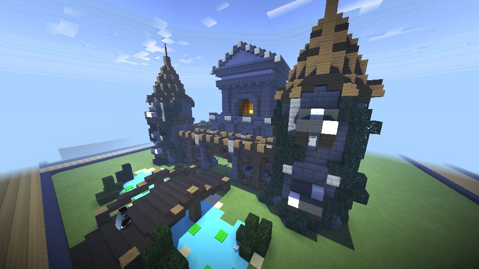 TagarusMC's tweet photo. @PrimeGamesMCS Sharing my castle build for the Weekly Competition two weeks ago. Coordinates are -16;49. https://t.co/G7PfOWvLdr