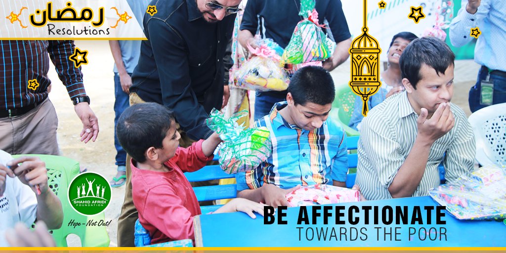 SAFoundationN's tweet photo. Be compassionate towards the poor and show them that you care by empathizing with them and making them feel loved! 

#SAF #SAFCares #HopeNotOut #Ramzan2018 #RamzanResolutions #BetterPakistan #BetterWorld #Humanity @ZeshanC100 https://t.co/CJCN0HzObv