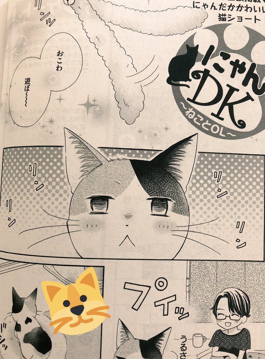 ?お知らせ?
ただ今発売中の姉系プチコミック増刊に猫ショート「にゃんDK」出張掲載させて頂いてます!おこわはなぜ空を飛んでるのでしょうか?どうぞよろしくお願いします✨ 