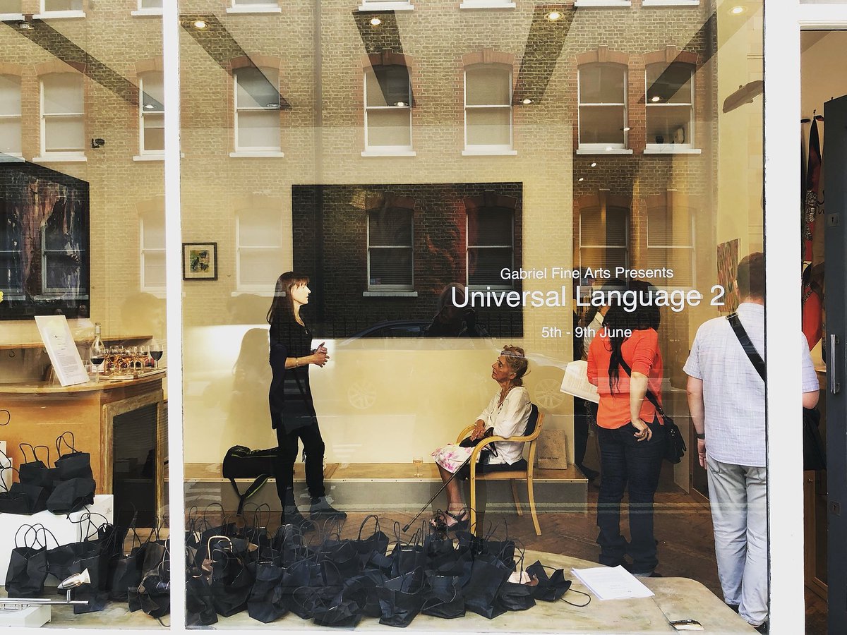 BeaLast's tweet photo. BEA LAST #Artist Showing #TheBlackBagSeries2 at @AandDgallery 5-9thJune #sculpturaldrawing #installation on #recycled #paper #worksinprogess  #Throughthewindow @axisweb https://t.co/bs5CMtscNN