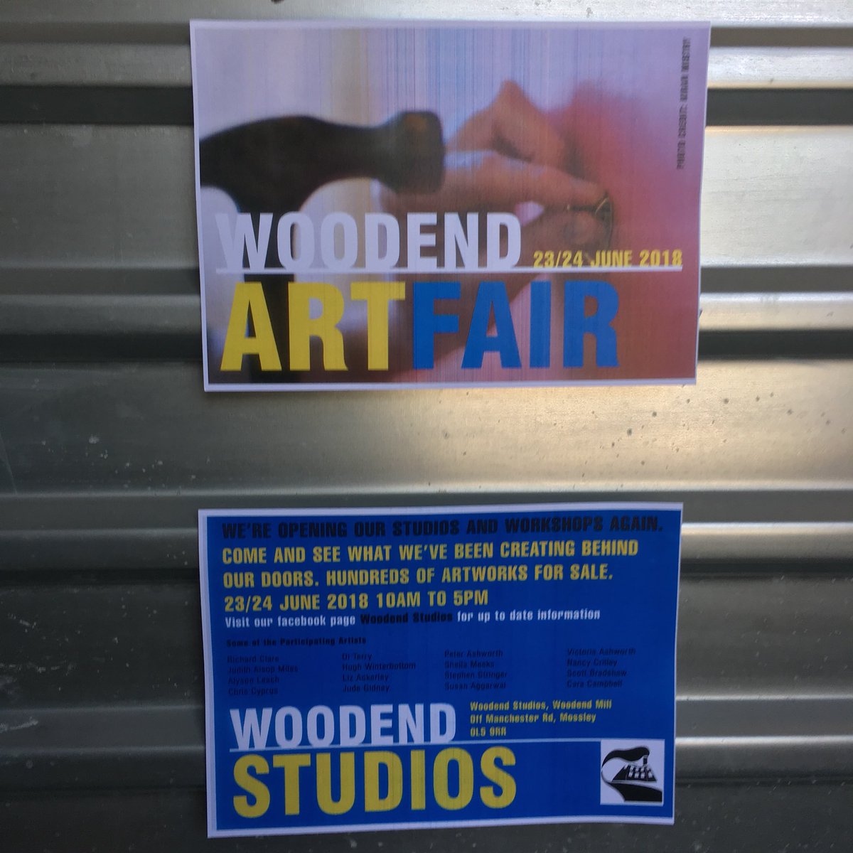 Only two weeks until the #ArtFair <a href="/woodendstudios/">Woodend Studios</a> @WoodendArtFair - looking forward to it!- I’ll be opening my studio on 3rd floor-hope to see you there !