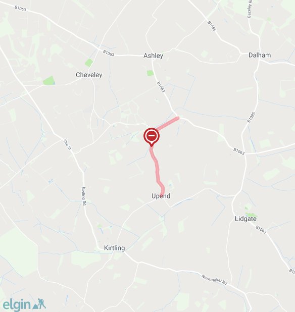 Cambs_Traffic's tweet image. ⛔Upend Road between #Upend and the #B1063: surface dressing works are taking place TODAY (weather permitting). The road will need to be closed for part of the day.
roadworks.org/?tmi=4305774