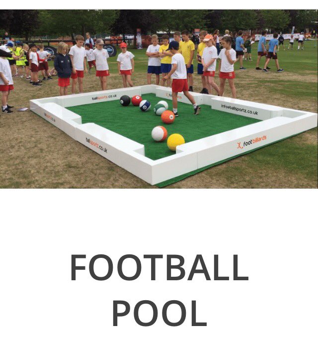 This year's Presentation Day will be a real end of season celebration.  We have inflatables, a human football table, a football pool table, together with lots of outdoor games, a BBQ throughout the day, complimentary pizza's and a Disco in the evening. 🎉⚽️