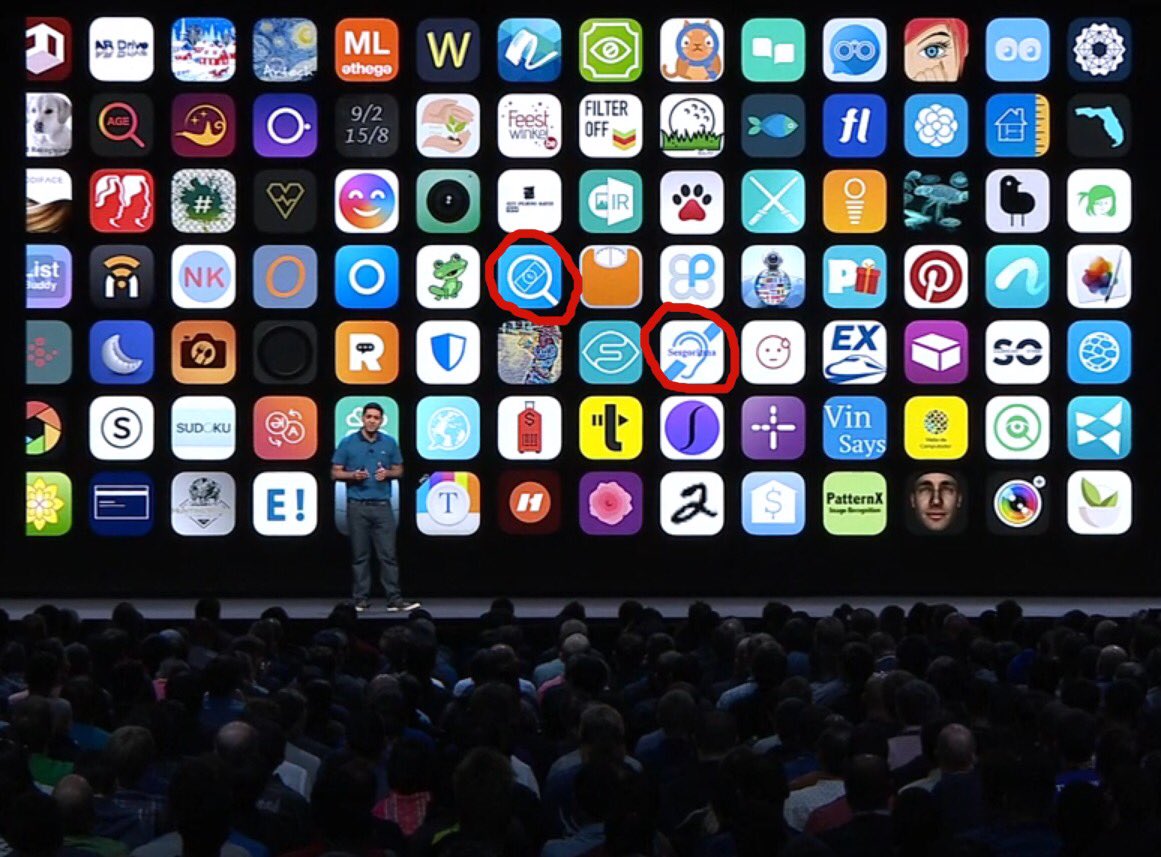 ozgr_shn's tweet image. Great feeling to see our AI powered apps in “Introducing #CreateML” session. @ardamavicom #wwdc18 #CoreML @deeplearningtr