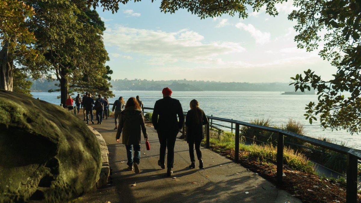 JohnKugel's tweet photo. This is what our monthly #NetworkingInNature events look like... join us sometime in the Royal Botanic Gardens, Sydney. Subscribe on this link for more details: https://t.co/ajMM1nBv39 https://t.co/kMkPMdUeRZ