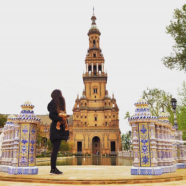 travelsofplushy's tweet photo. For the most part of our part to south of Spain, I was looking forward to visiting Plaza de Espana in #Sevilla.

I'd seen so many beautiful pictures online that had an idea of the best parts of this area.

When we arrived, though, it was kind of a let do… https://t.co/iwfW97zWEz https://t.co/D2pGYnePgJ