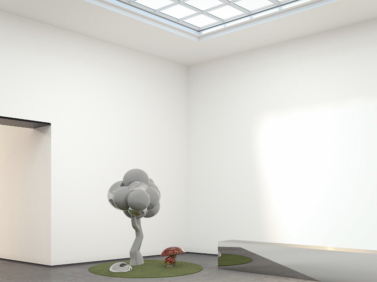 vmgraphx's tweet photo. Happy Friday!

Here’s our ‘mirror garden’ - concept idea by VMG.

#justforfun #interiordesign #setdesign #render https://t.co/avAKkLEVId