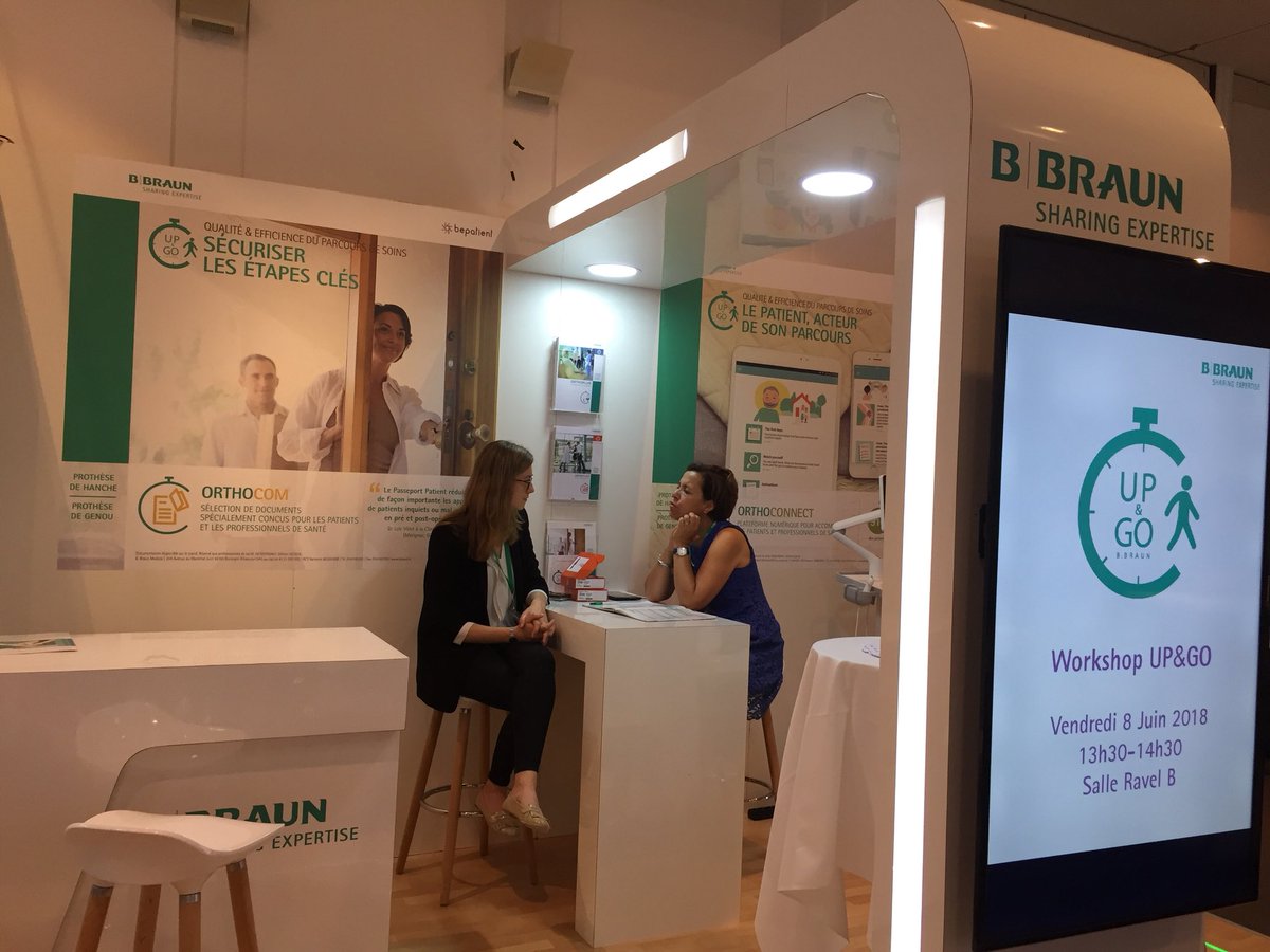 decaens9's tweet photo. On vous attend sur le congrès OASA pour parler Up&amp;Go! @bbraun_fr https://t.co/islFC3sDYa