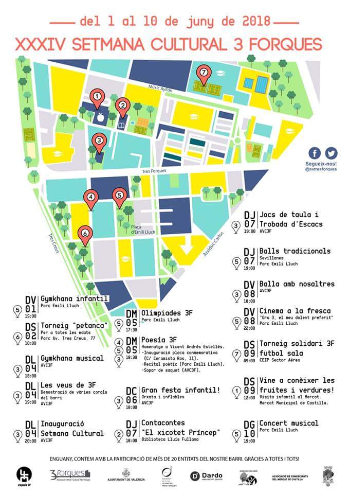 cosomuval's tweet photo. Diumenge 10 de juny a les 19:00 hores tindrà lloc un concert en la plaça Emilio Lluch (Parc Imago) de València a càrrec de les bandes juvenil i simfònica de la Societat Musical la Unió de Tres Forques dins de la Setmana Cultural de Tres Forques.
#SMUTF https://t.co/MaFMI80erX