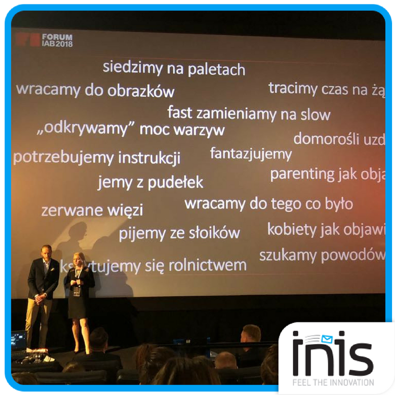 INISpl's tweet photo. Palety, słoiki, rolnicy, emotikony, coachowie, marnowanie czasu, zerwane więzi, parenting - czyli nasza wczorajsza prelekcja przy pękającej w szwach sali. Dziękujemy za uśmiechy i śmiechy. Pozdrawiamy #ForumIAB2018. Było zacnie! https://t.co/97T0YywHm2