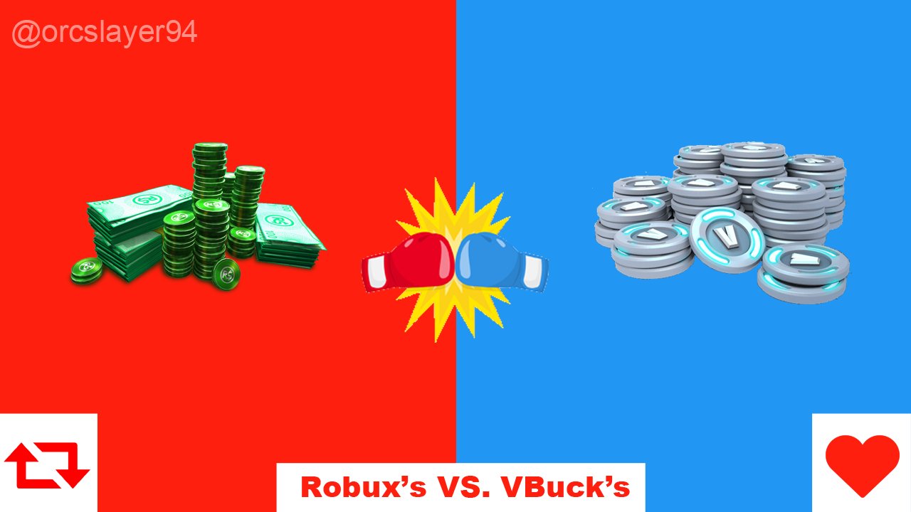 Robux Vs V Bucks