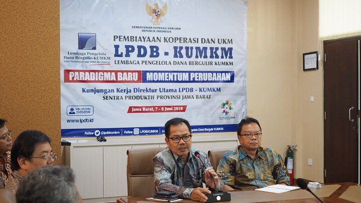 Lpdb Kumkm On Twitter Direktur Utama Lembaga Pengelola