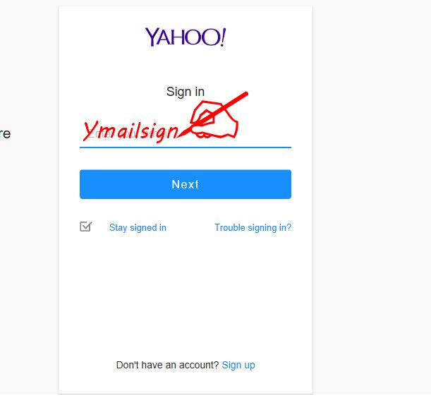 Page ymail sign in Yahoo is