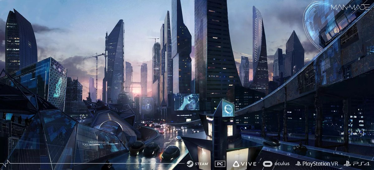 gelecek_burada's tweet image. 2050 İstanbul&apos;unu tasvir eden distopya oyunu ManMade; VR özellikleriyle PC ve Ps4 platformlarına çıkabilmek için Kickstarter&apos;da destek bekliyor #Gezegen 
gelecekburada.net/2050-istanbulu…