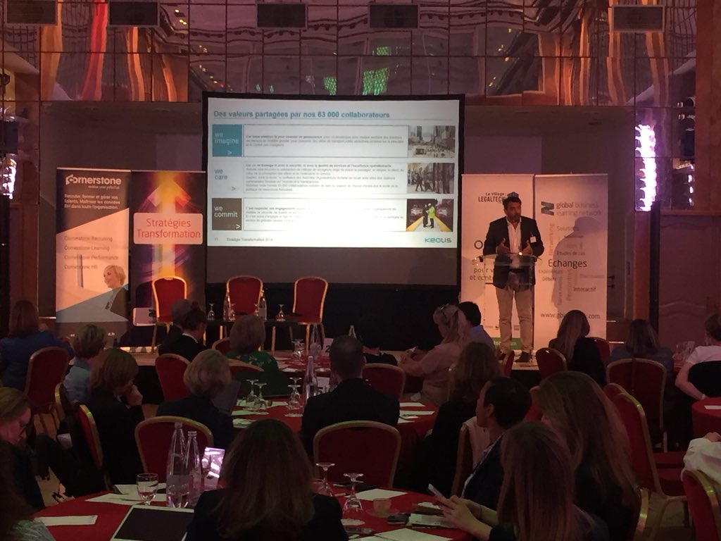 GBLN_HR's tweet photo. Bertrand Coupin du @groupekeolis nous explique comment préparer l’avenir grâce à la #transformation des #compétences #StratTransformation https://t.co/OPbUUPkN0l