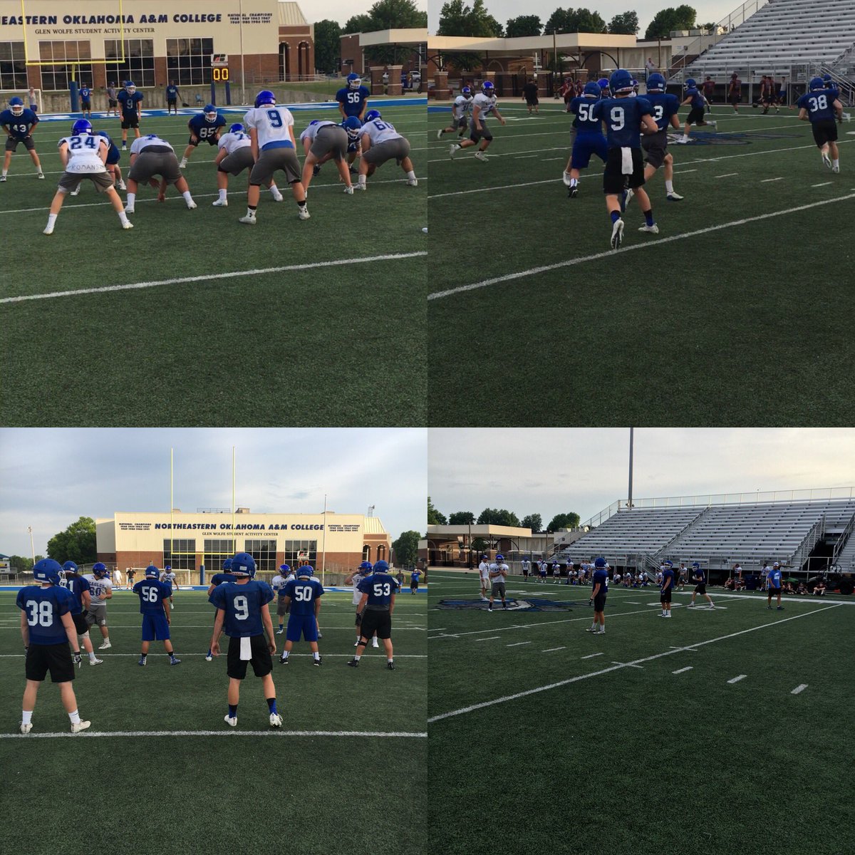 c_elerick's tweet photo. Day 1 in the books, headed back to the banks for day 2! #playhot #beyourbest @Norsemen_FB https://t.co/ITfhehKg9F