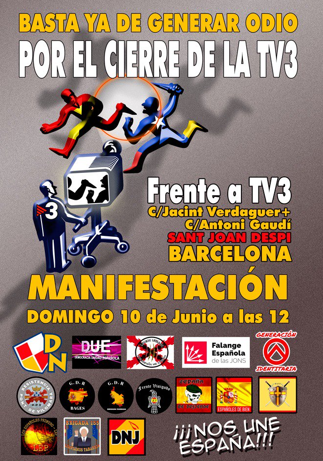 DN_Barcelona's tweet photo. En nuestra nación los medios de comunicación, salvo honrosas y raras excepciones, s... https://t.co/Dy8x3Ywgdq https://t.co/w88a2lx5Rk