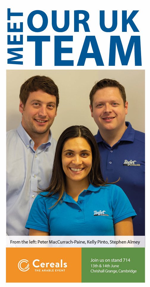 We’re excited to announce that we’ve added two new members to our UK team! Peter- our Precision Farming Support Engineer and Kelly as our new Customer Advocate. Stephen has taken over the role of Regional Sales Manager for UK and Ireland. Come meet the crew at Cereals next week!