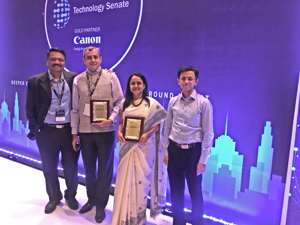 PiramalRealty's tweet image. Piramal Realty wins yet another prestigious “Intelligent Enterprise Award 2018” for innovative ‘CRM Call Recording Solution’ at the #TechnologySenate