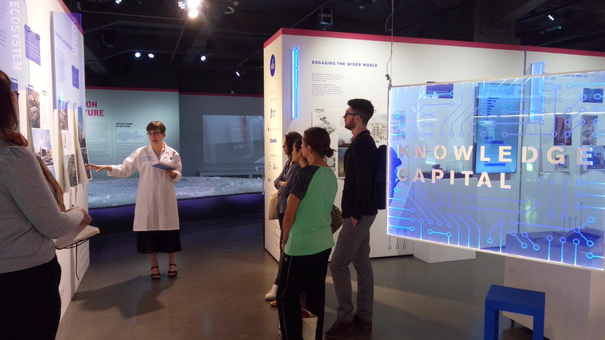 nlalondon's tweet image. This lunchtime we&apos;re enjoying a curator led tour of the #KnowledgeCapital exhibition. Check our website for more upcoming talks on the study, the exhibition is on show until 7 July!