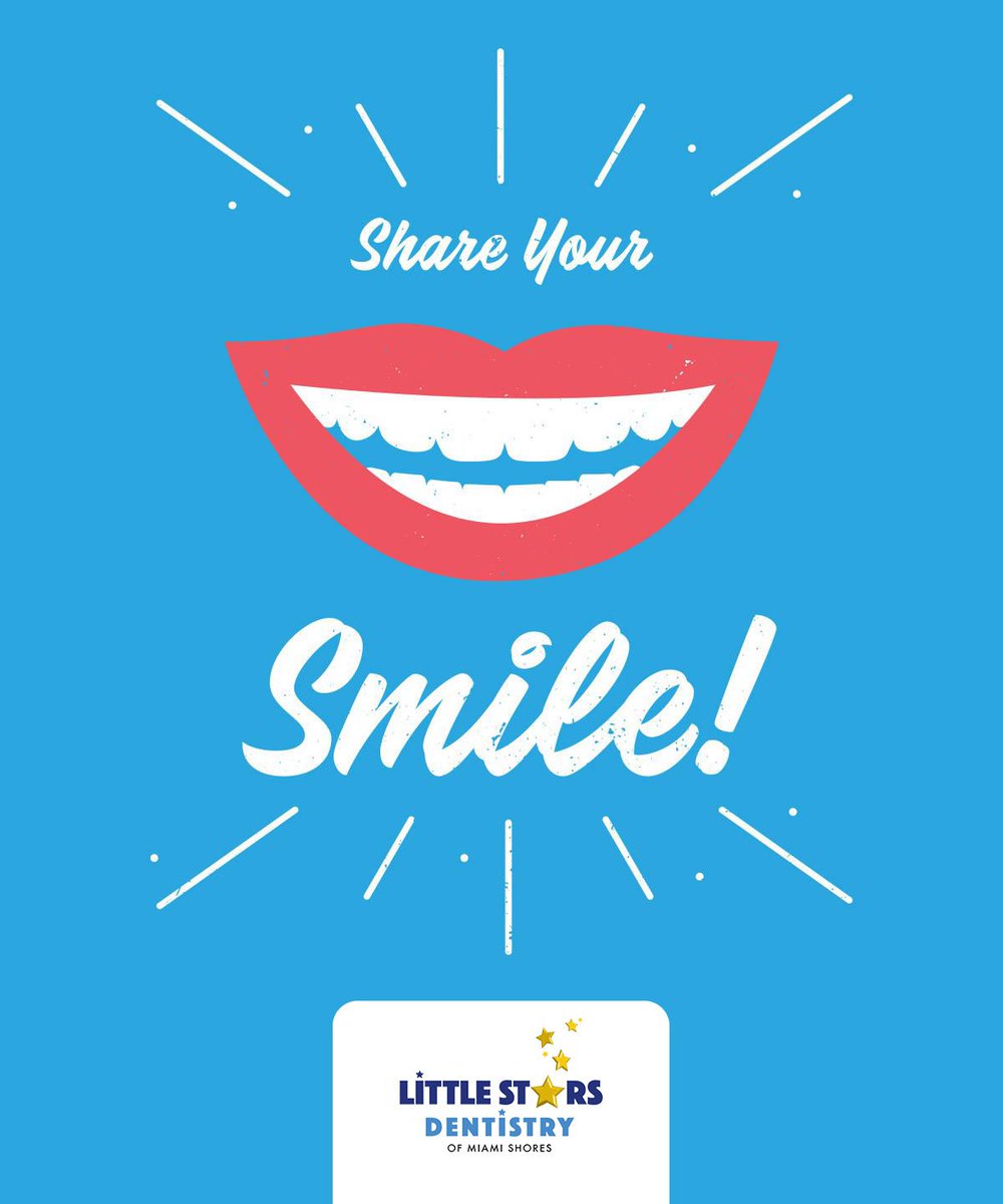 littlestarsdent's tweet photo. Share Your Smile! We love the way you smile and want to see it more. Don't forget to schedule your next cleaning appointment to keep your mouth happy and healthy. https://t.co/eVEjQ0rd9d