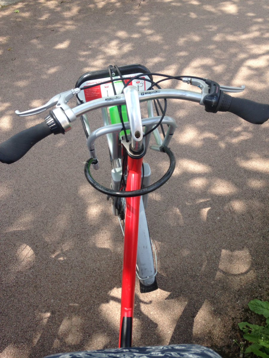 We've been #discoveringmk on <a href="/SanCyclesMK/">Santander Cycles MK</a> bikes, a great way to get out at lunchtime &amp; tick off a few locations #sunshine #lovemk #hiddengems #pedallingculture