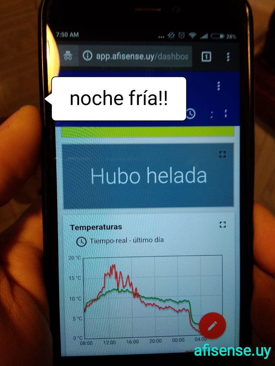 afisense_uy's tweet photo. Las manzanas están contentas!! Primer helada detectada por nuestra sistema contador de horas de frío! https://t.co/2hf2L1NEYl