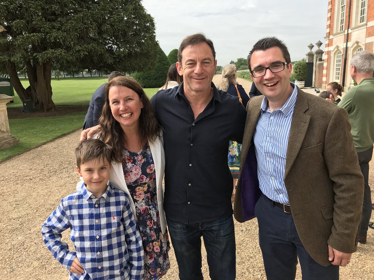 A little bit star struck to meet <a href="/jasonsfolly/">Jason Isaacs</a> aka LUCIUS MALFOY!!! Thanks to my boy for making it possible #soproud #500Words <a href="/BBCRadio2/">BBC Radio 2</a> <a href="/jk_rowling/">J.K. Rowling</a>