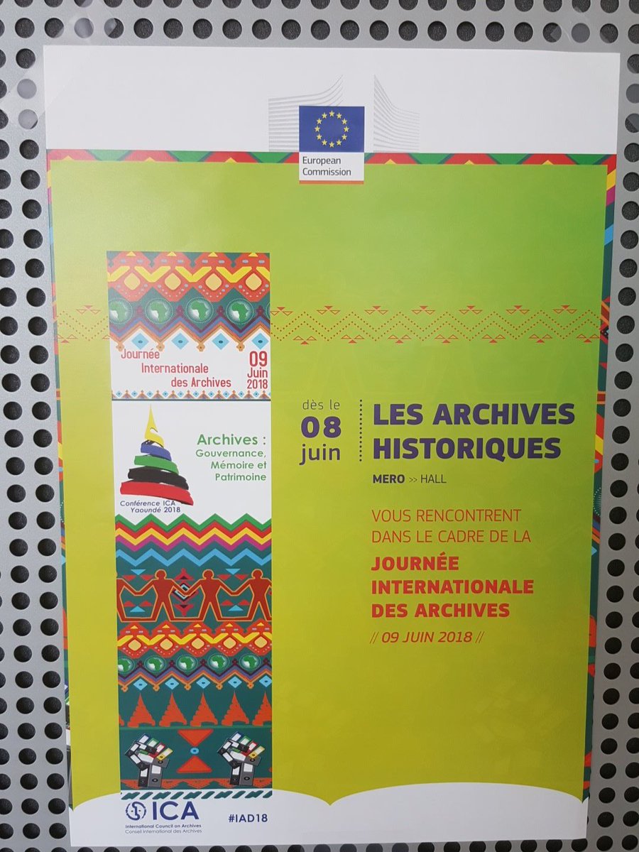 ElodieC_Marrel's tweet photo. En avant-goût @ICArchiv #IAD2018 #historymemory #memoryhistory https://t.co/SlrNRX2XJj