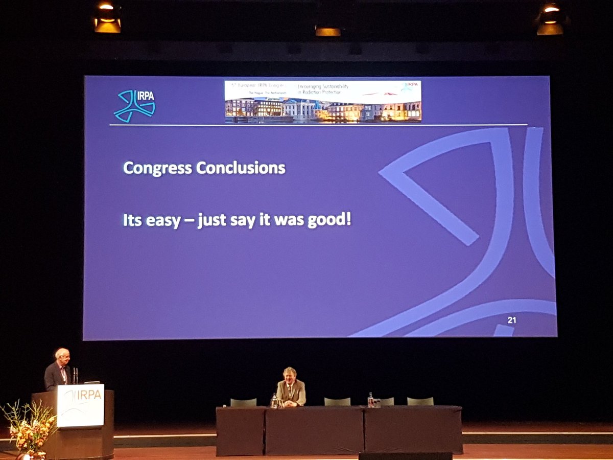 Butler87P's tweet photo. Well that's a wrap! Excellent IRPA congress learning about radiological protection in different industries and countries, till the next one! #IRPA2018 @ONRpressoffice @SRP_UK https://t.co/ip3UKWqLuQ