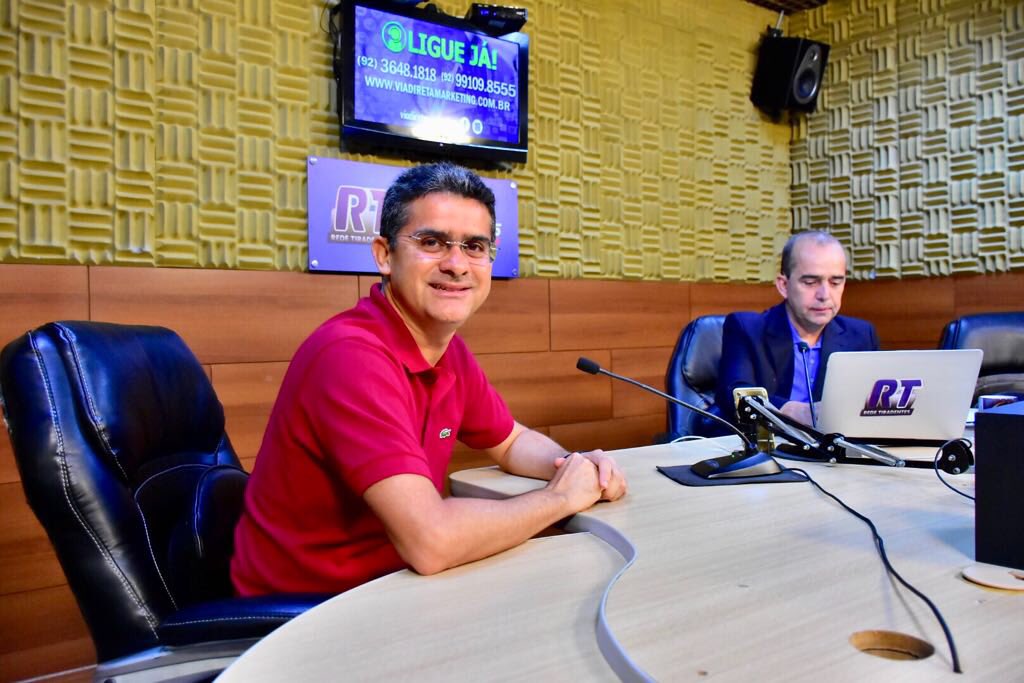 DavidAlmeidaAM's tweet photo. Olá, pessoal! A agenda de hoje começou com entrevista na Rádio Tiradentes. Obrigado Ronaldo pela oportunidade. #DavidAlmeida #AmazonasComDavid https://t.co/sUTmVHuCwD