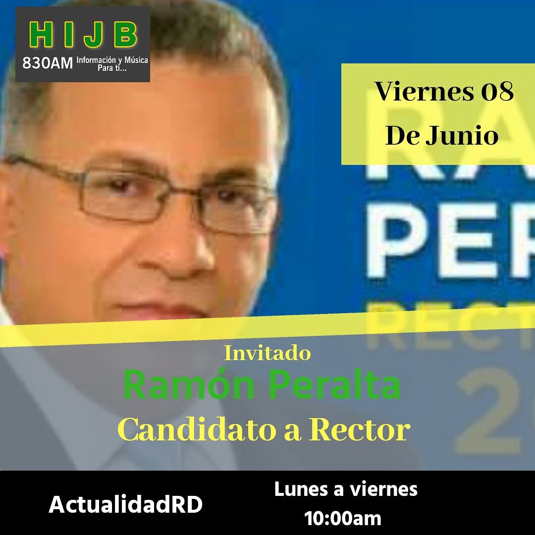 Hoy. No te lo pierdas. www.hijb830. Com ,celular tunein.com, o baja tu APP radio hijb830am en google play.